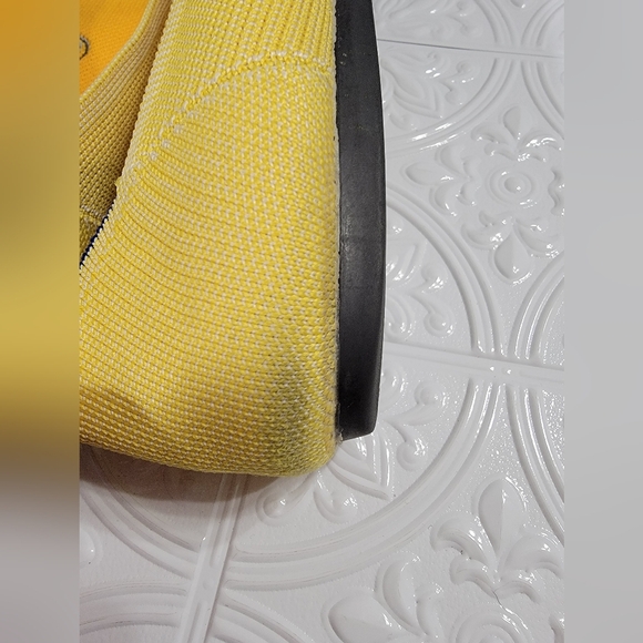 Rothy's Sunshine Yellow The Point Ballet Flats Women's Size 9.5 - Picture 11 of 16